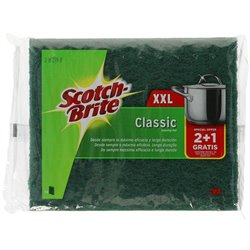 ESTROPAJO SCOTCH BRITE 2+1 GRANDE VERDE