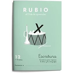 CUADERNO ESCRITURA RUBIO 12