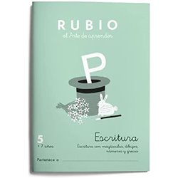 CUADERNO ESCRITURA RUBIO N� 5