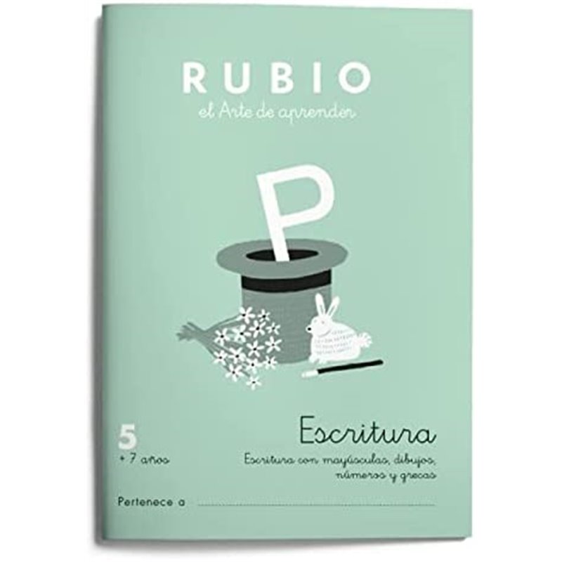 CUADERNO ESCRITURA RUBIO N� 5