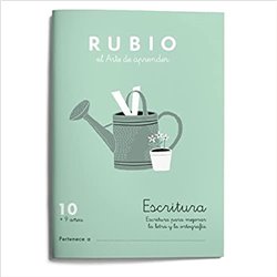 CUADERNO ESCRITURA RUBIO N� 10