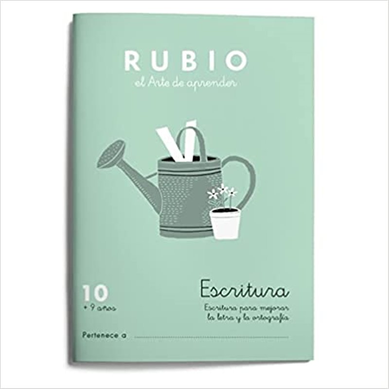 CUADERNO ESCRITURA RUBIO N� 10