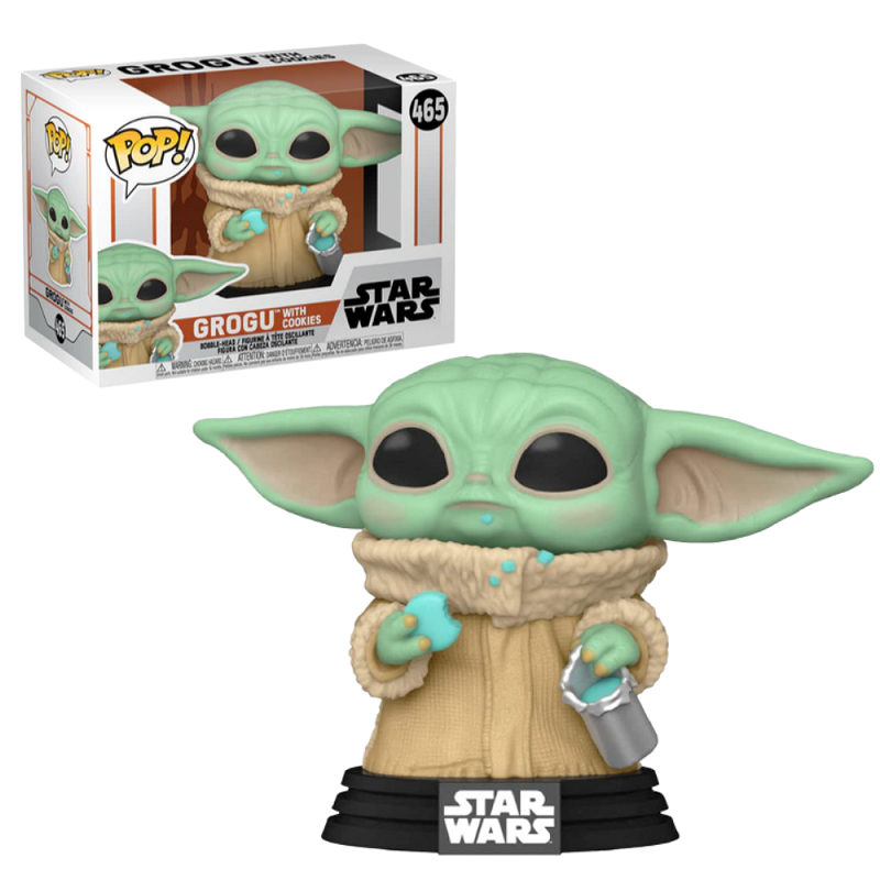 FUNKO POP! GROGU WITH COOKIE 465 - STAR WARS