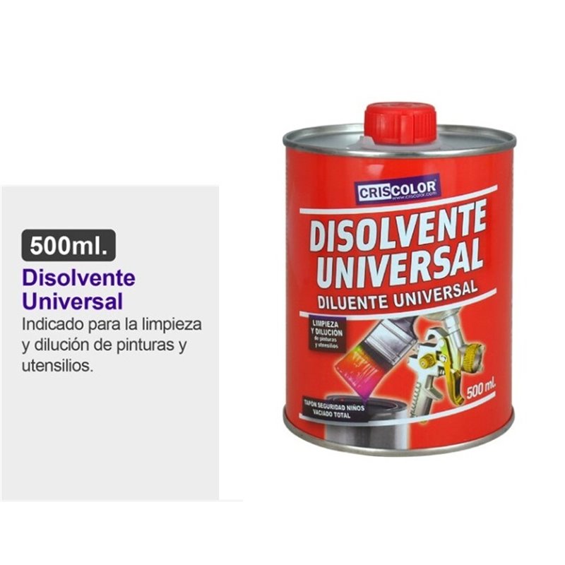 DISOLVENTE UNIVERSAL 500ML