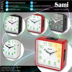 RELOJ DESPERTADOR SAMI S-9957L