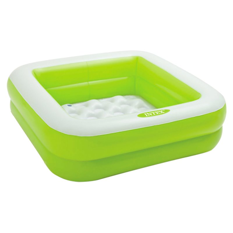 57100NP - PISCINA BEBE HINCHABLE CUADRADA 85x85x23cm-2/S