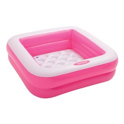 57100NP - PISCINA BEBE HINCHABLE CUADRADA 85x85x23cm-2/S