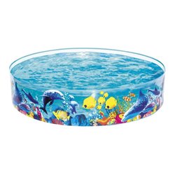 BESTWAY. PISCINA PAREDES PVC. DISE�O FONDO MAR. �183X38 CM