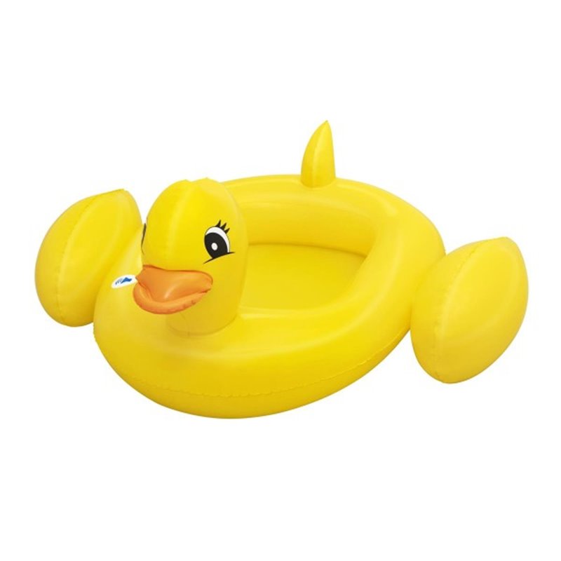 BESTWAY. BARQUITA FUNSPEAKERS DUCK BABY 102 X 99 CM CON SONIDO DE PATO