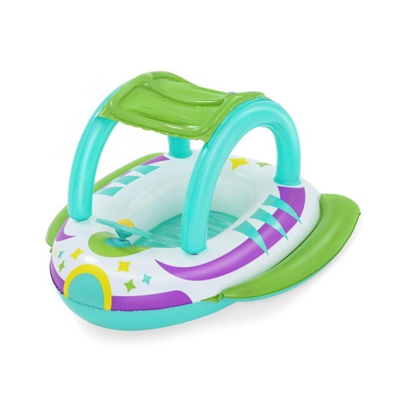 BESTWAY. BARQUITA SPACE SPLASH BABY 107 X 112 CM