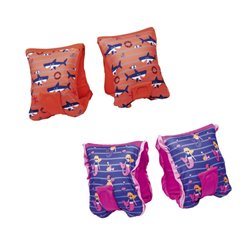 BESTWAY. SWIM SAFE. MANGUITOS INFLABLES EN SUAVE TEXTIL PARA NI�OS / NI�AS (M / L)