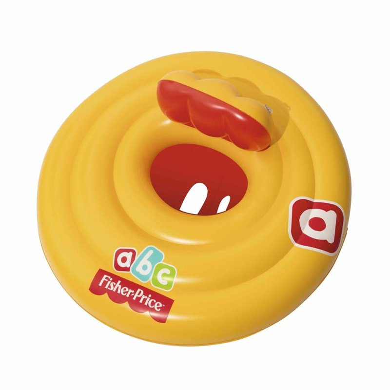 BESTWAY. FISHER PRICE. FLOTADOR-BRAGUITA DE 3 ANILOS INFLABLES �69CM