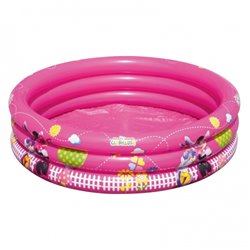 BESTWAY. MINNIE. PISCINA HINCHABLE 3 ANILLOS �102 X 25 CM