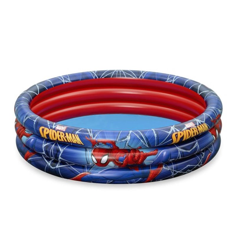 BESTWAY. SPIDER-MAN. PISCINA INFLABLE 3 ANILLOS �122 X 30 CM