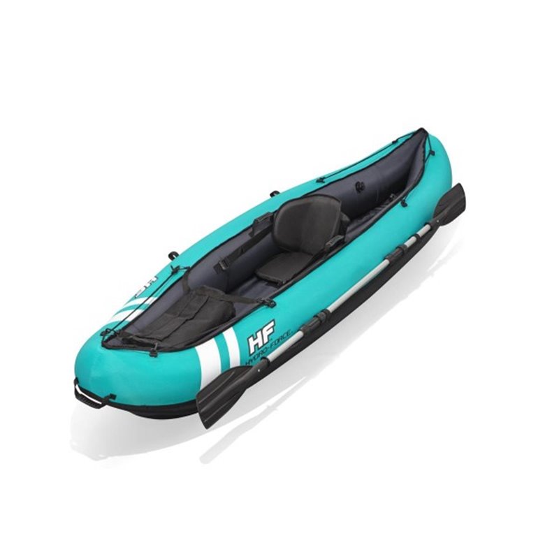 BESTWAY. HYDRO-FORCE. KAYAK INDIVIDUAL INFALBLE VENTURA. 280 X 86 CM. INCLUYE REMO. INCLUYE HINCHADO