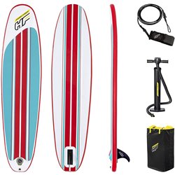 BESTWAY. HYDRO-FORCE. TABLA DE SURF INFLABLE COMPACT SURF 8- 243 X 57 X 7 CM. CON BOMBA DE MANO Y BO