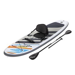 BESTWAY. HYDRO-FORCE. TABLA PADDLE SURF INFLABLE WHITE CAP CONVERTIBLE 305 X 84 X 12 CM. CON REMO LA