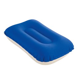 BESTWAY. ALMOHADA -ASIENTO HINCHABLE EN LONA ERGONOMICA DE CAMPING 48 X 30 CM