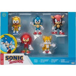 BLISTER 5 FIGURAS SONIC THE HEDGEHOG 6CM