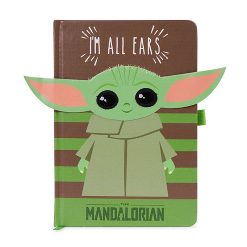 CUADERNO PREMIUM MANDALORIAN IM ALL EARS VERDE PYRAMID INTERNATIONAL REDSTRING SR73280