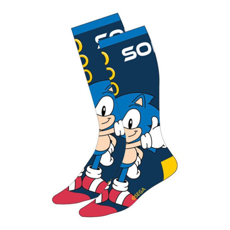 CALCETINES PERSONAJE SONIC TALLA 35/41 CERDÁ REDSTRING 2900001887