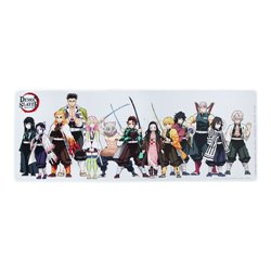 ALFOMBRILLA DE ESCRITORIO DEMON SLAYER PERSONAJES 30CM X 80CM PALADONE REDSTRING PP11693DE