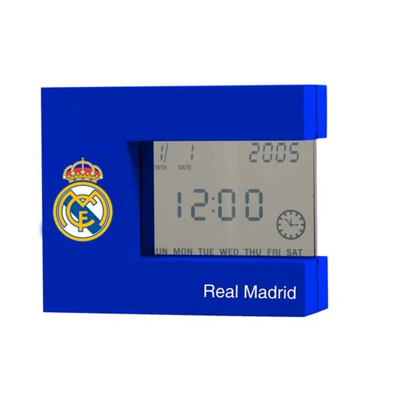 RELOJ DESPERTADOR REAL MADRID