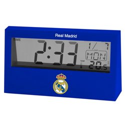 RELOJ DESPERTADOR DIGITAL REAL MADRID