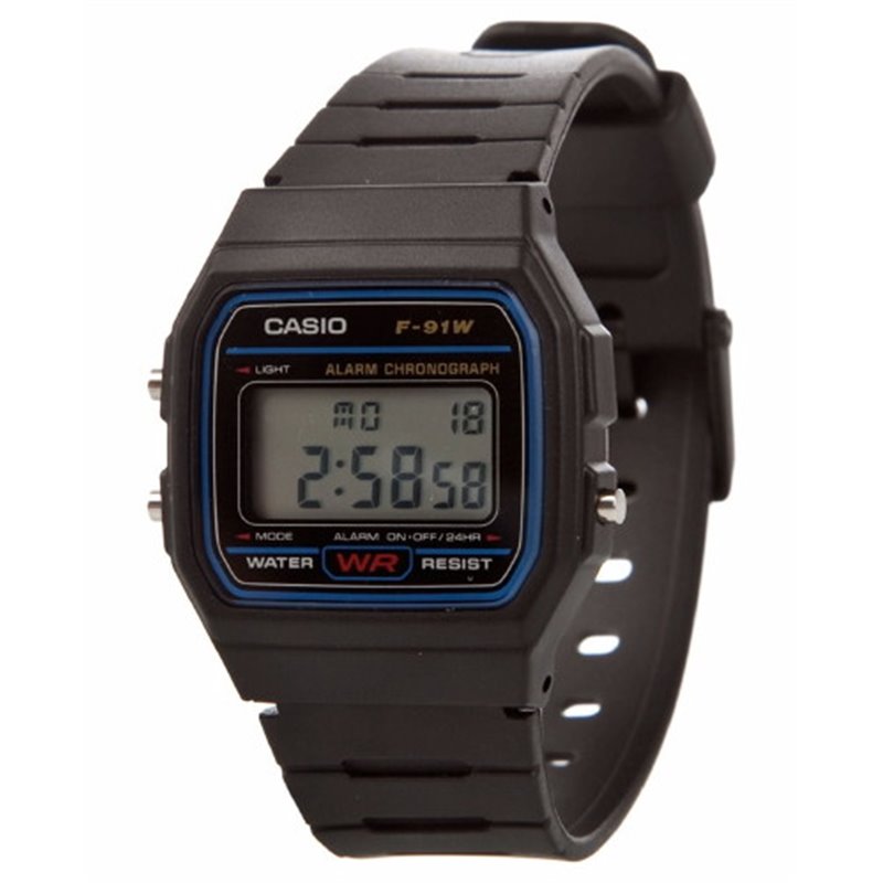 RELOJ CASIO MODELO F-91W-1YER