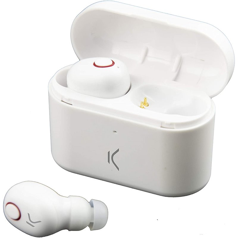 AURICULARES BLUETOOTH CON MICROFONO KSIX FREE PODS BLANCO