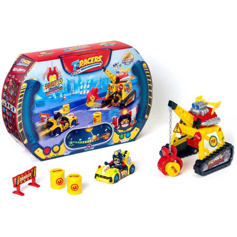 T- Racers S Playset Turbo Crane