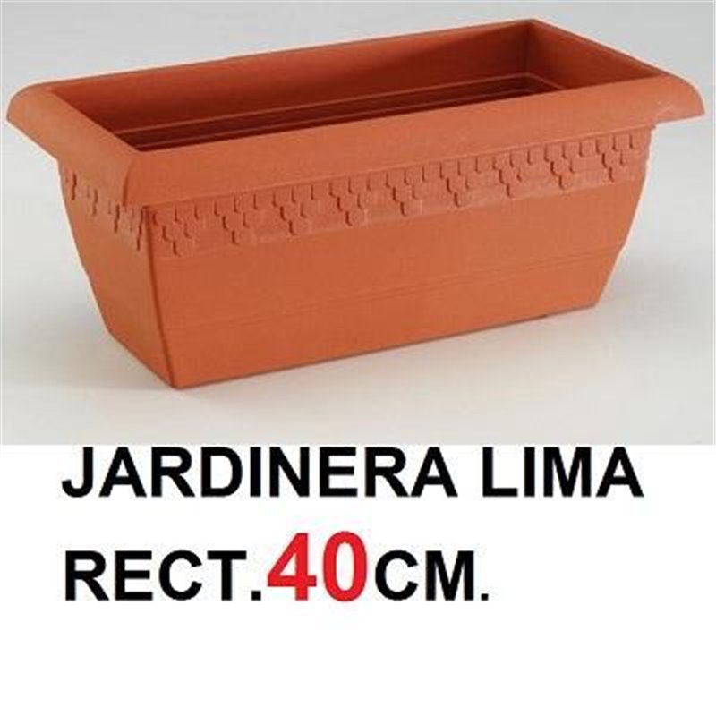 JARDINERA LIMA RECTANGULAR 40CM.