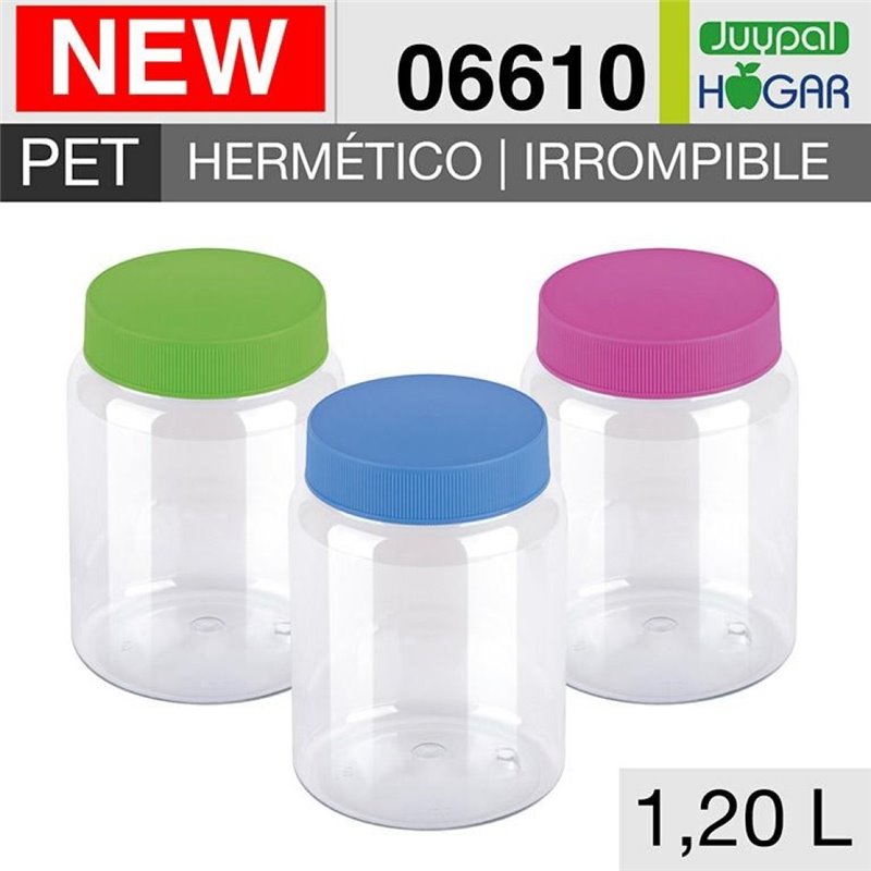 TARRO HERMETICO PREMIUM 1,2L STDO - 3 COLORES