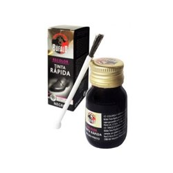 TINTA RAPIDA CALZADO NEGRA CON PINCEL - 25 ml