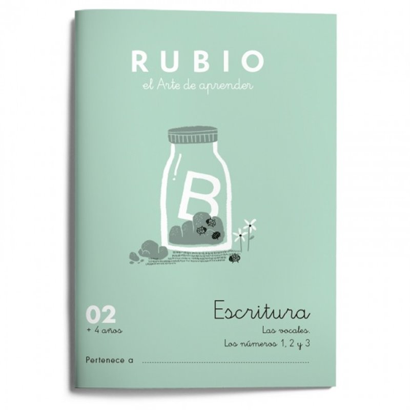 CUADERNO RUBIO ESCRITURA N�2