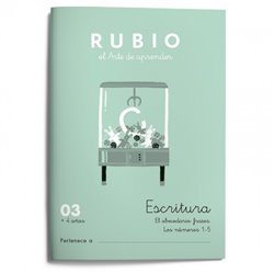 CUADERNO RUBIO ESCRITURA N�03