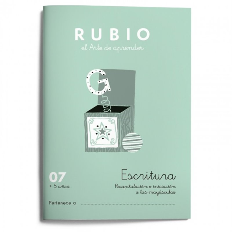 CUADERNO RUBIO ESCRITURA N�07