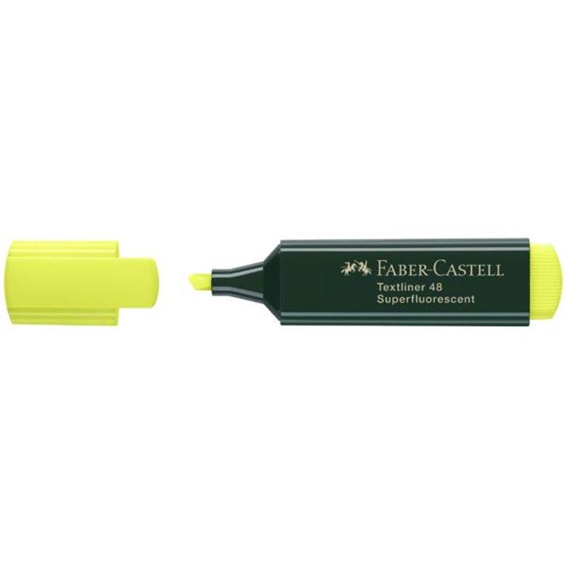 ROTULADOR FABER-CASTELL TEXTLINER 48 SUPERFLUORESCENTE