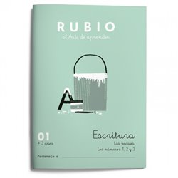 CUADERNO RUBIO ESCRITURA N�01