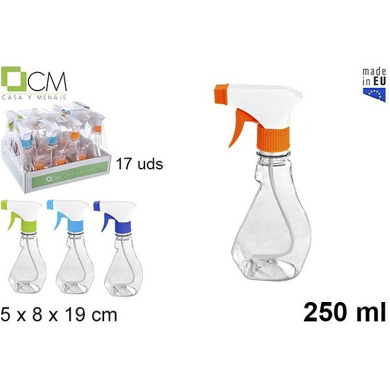 BOTELLA PULVERIZADORA 250ML X 1 UND.