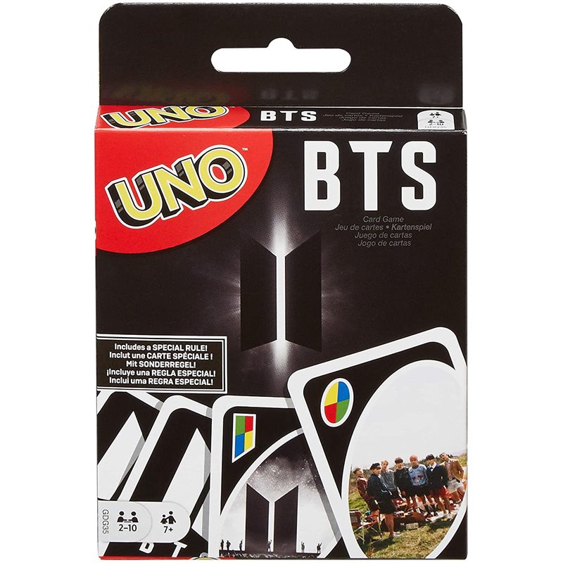 JUEGO DE CARTAS UNO BTS