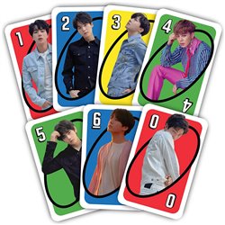 JUEGO DE CARTAS UNO BTS