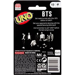 JUEGO DE CARTAS UNO BTS