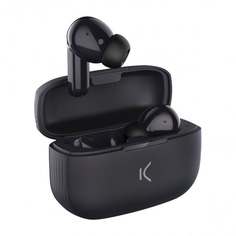 AURICULAR KSIX TRUE BUDS 2 BLUETOOTH CON MICROFONO NEGRO