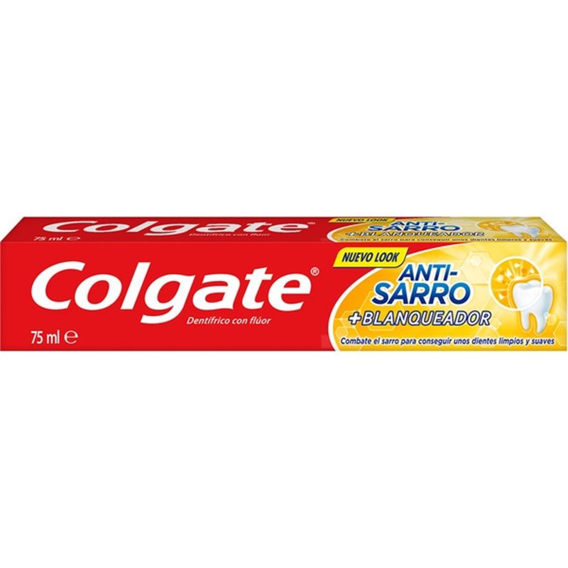 COLGATE DENTRIFICO ANTISARRO + BLANQUEADOR