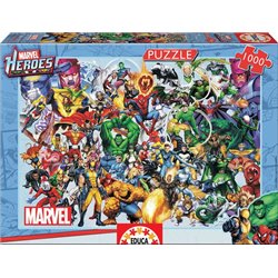 PUZZLE 1000 PIEZAS MARVEL HEROES