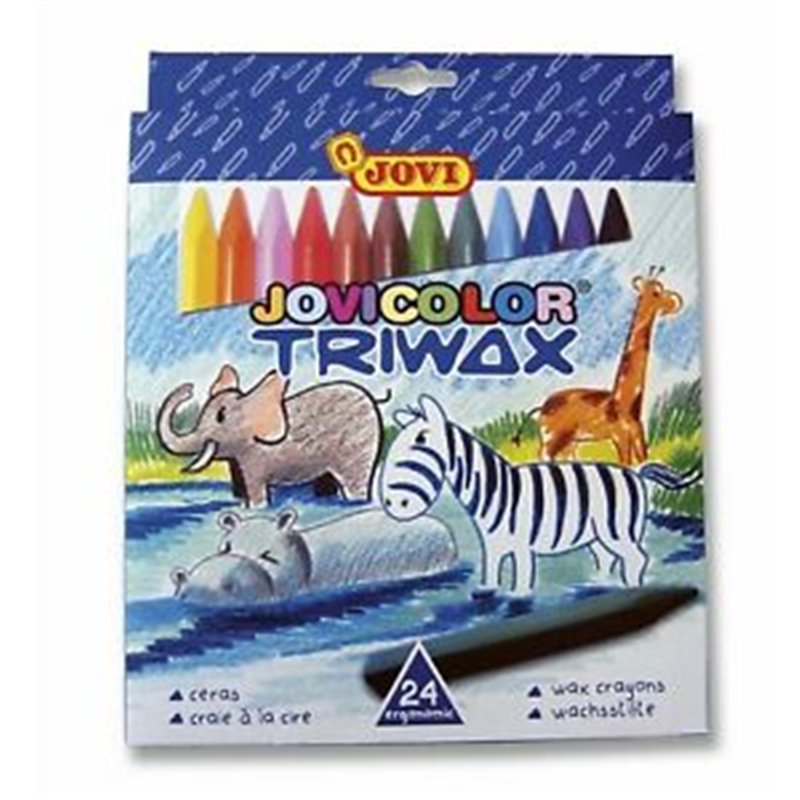 L�pices de Cera Triangular Triwax X24