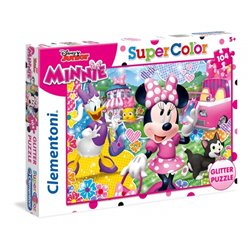 Puzle 104 Piezas Purpurina Minnie Disney