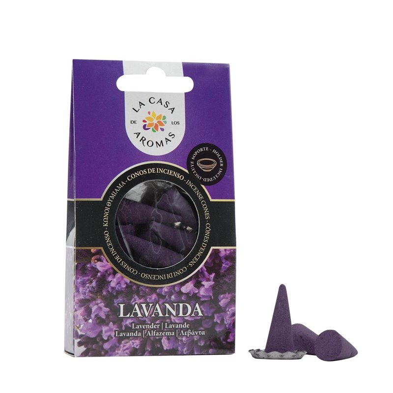 Conos Incienso Lavanda