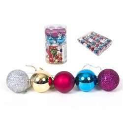 Bolas de Navidad 25pcs 3cm